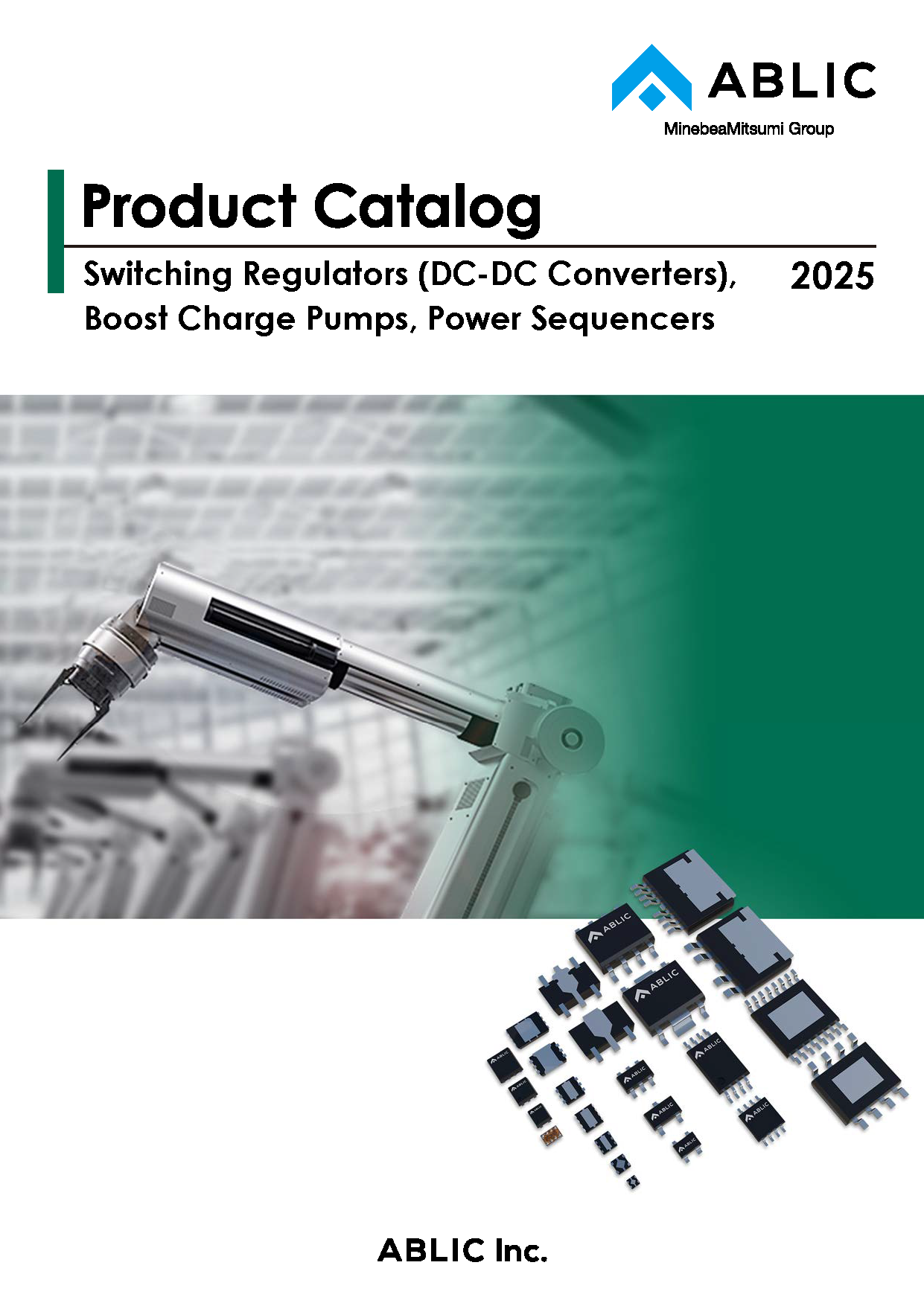 Power Management ICs 2 - Switching Regulators (DC-DC Converters), Boost Charge Pumps, Power Sequencers