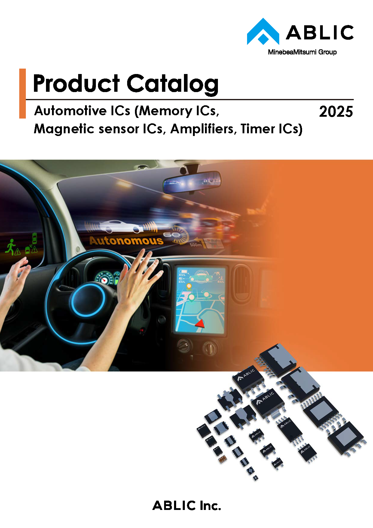 Automotive ICs (Memory ICs, Magnetic sensor ICs, Amplifiers, Timer ICs)